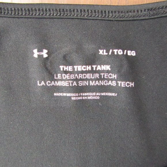 Under Armour | Men's | XL | Black | Tank Top | Like new - Picture 3 of 3